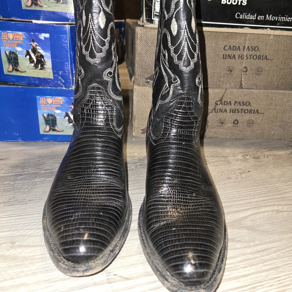 Black Lizard Men's Boots